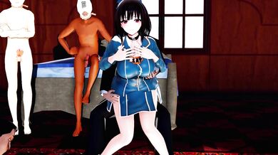Kao hentai wolf anime tight cumming in HD
