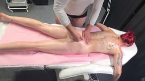 Wife Cheats on Her Husband with a Masseur, They Did Mutual Masturbation