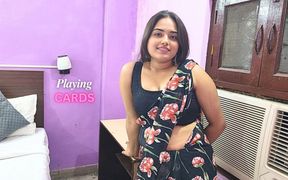 Desi Ayushi Bhabhi Playing Cards Sex Game, Full Hindi Video