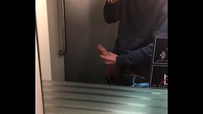 Masturbation in the airplane bathroom