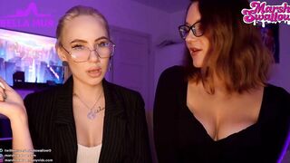 ASMR JOI from two teachers