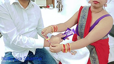 Rakhi 2022 : Indian xxx step-bro step sis sex video with slow motion - hotty jiya sharma
