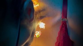 All he wants for X-mas is me on my knees