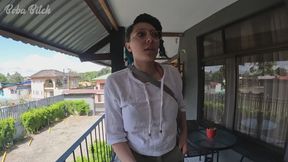 Public Hotel Masturbation, Squirting, &amp; Clothing Abandonment