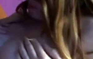 Cute girl masterbates on webcam