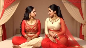 Father in law Fucked her Bahu after taking the massage from her.