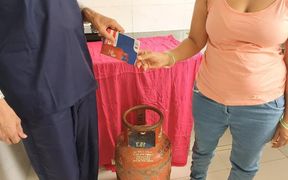 Your Kitchen Slim Boy Girl Enjoys Herself in Audio Sex