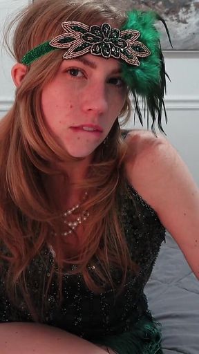 Stella Elle's Roaring '20s Jerk off Instruction POV Seduction Awaits!