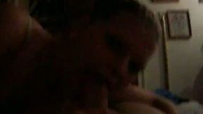 Lusty ex-girlfriend was damn good in blowjob. I filmed her in POV