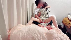 【個人撮影】何度イっても終わらない...甘いキスと共にローターで永遠イジメられる可愛い彼女/Japanese amateur hentai