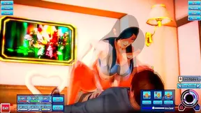 Busty Black-Haired Beauty Gets Fucked In Honey Select Hentai