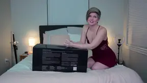 Hottest ginger milf gives amateur sex toy a wild ride