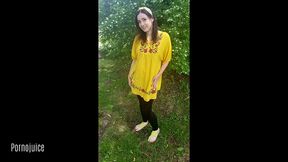 hippy chick plays with big black dick starring chloe faye