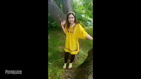 hippy chick plays with big black dick starring chloe faye