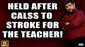 KingMarti: Held After Class To Stroke And Eat Cum For The Teacher - 4k UHD 2160p - MOV
