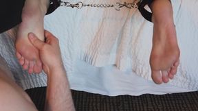 Alisha Adams Feet Get Paddled