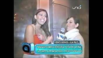 L&Iacute_A AMIGA DE SHAKIRA CUMPLI&Oacute_ SU PROMESA  TRAS EL TRIUNFO DE PARAGUAY ANTE VENEZUELA