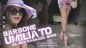 Barbone umiliato da una ragazza snob