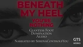 Giantess Foot Domination ASMR for the Helpless