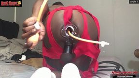 *premium* asshole punched tf out - ass monkey xl inflatable buttplug angle 2 part 2 - starring dj buttpussy