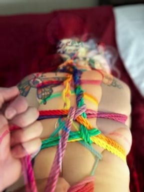 Tie Dye Rope and Rough Sex!!! Davesshibari loves to fuck Suzy Wylde!!! “Circles” Fayuca music video.