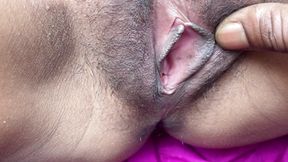 Kolkata Desi Bengali Village Boudi of Friend Closeup Fuck Big Black Dick in and Creampied with Bangla Audio