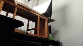 Sexy wife doing housework naked  Hot hairy Latina &mdash;  big tits &mdash;  big ass