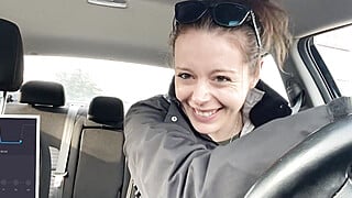 Going Thru a Drive Thru while Trying Not To CUM