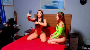 uma reuniao de amigas comandada por uma morena irresistivel, um bate papo seguido de um sexo gostoso...