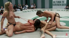 6 Girl Gang Bang Orgy From Hell the Losers Are Getting Fucked, Fisted, Made to Cum &amp; Squirt!