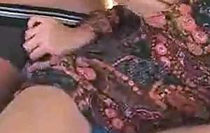 Asian amateur with big tits fucked