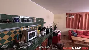 HomemadeXXX - Married Redhead with Huge Boobs Tammy Jean uses Handyman's Big Tool