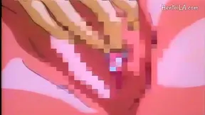 Hentai Anime Couple Enjoy Intense Cream Lemon Session In Bed