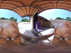 PURITYVR Perversions in public pool with Izadora
