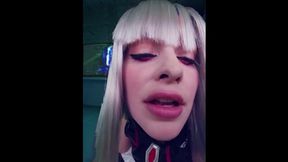 Jewelz Blu: Cyberpunk Lucy's Impressive Reward for Your Skillful Work &mdash;  Part 2
