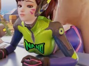 Dva Nano Doggystyle Overwatch Animation 3D with Sound
