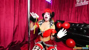 Little Puck, the tiny clown with a enormous attitude, shows off her dirty
