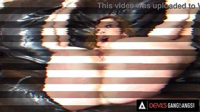 BBC anal gangbang and DP busty redhead MILF Jennifer White