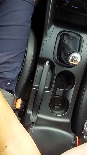 Epic moment from &quot;Horny stepmom seduces her stepson in the car in the morning on the way to work&quot;