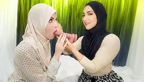 Hijabi Stepmom Erupts My BF’s Stepbro’s Desire with Savage Skill