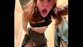 Cumming hard in dressing room