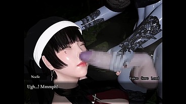 Resonance [ FUTANARI HENTAI Game PornPlay ] Ep.3 masturbating while sniffing her nun sister panties