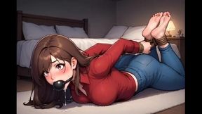 Bondage Confessions #170B: A Bedroom Bind (Animated)