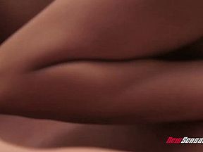 Asian Hotwife Ember Snow Fucking Big White Dick