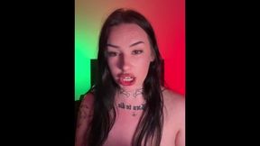Sexy British Goth Pawg Stalker Asmr Joi