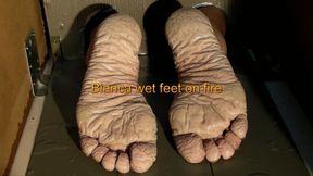 Bianca feet on fire MP4