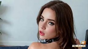 AI-Generated 3D babe gets her big ass fucked and cums with anal pleasure