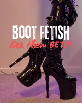 Boot Fetish -Lick them BETA
