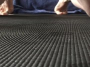 PitFanOne Yoga Routine, and delicious cum breakfast ending