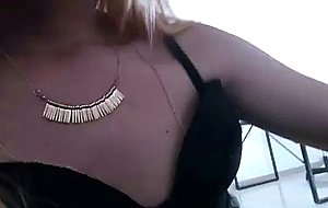 Blonde ts ass fucked intense